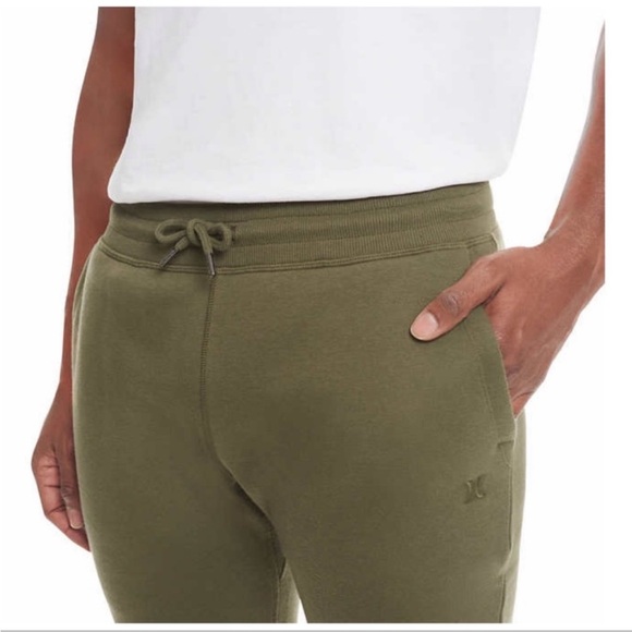 NWT Hurley Men Fleece Jogger GREEN - size XL - cozy winter comfy - Picture 5 of 10